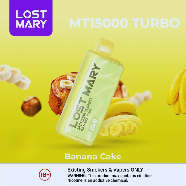 LOST MARY MT15000 TURBO - Banana Cake