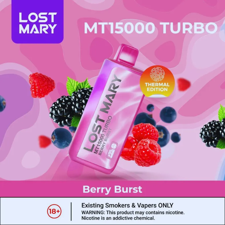 LOST MARY MT15000 TURBO - Berry Burst