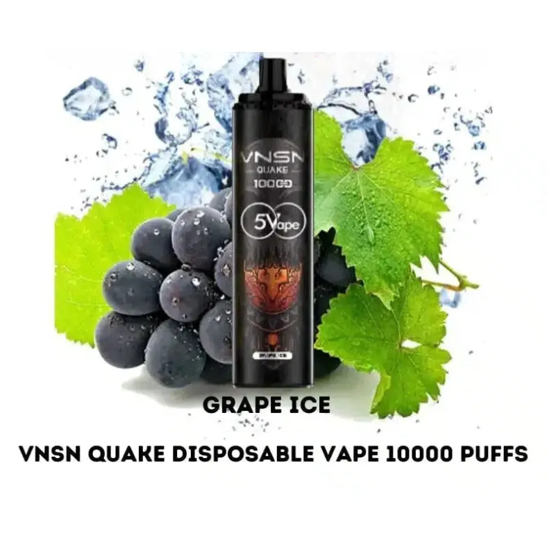 Vnsn Quake 10000 Puffs- Grape ice