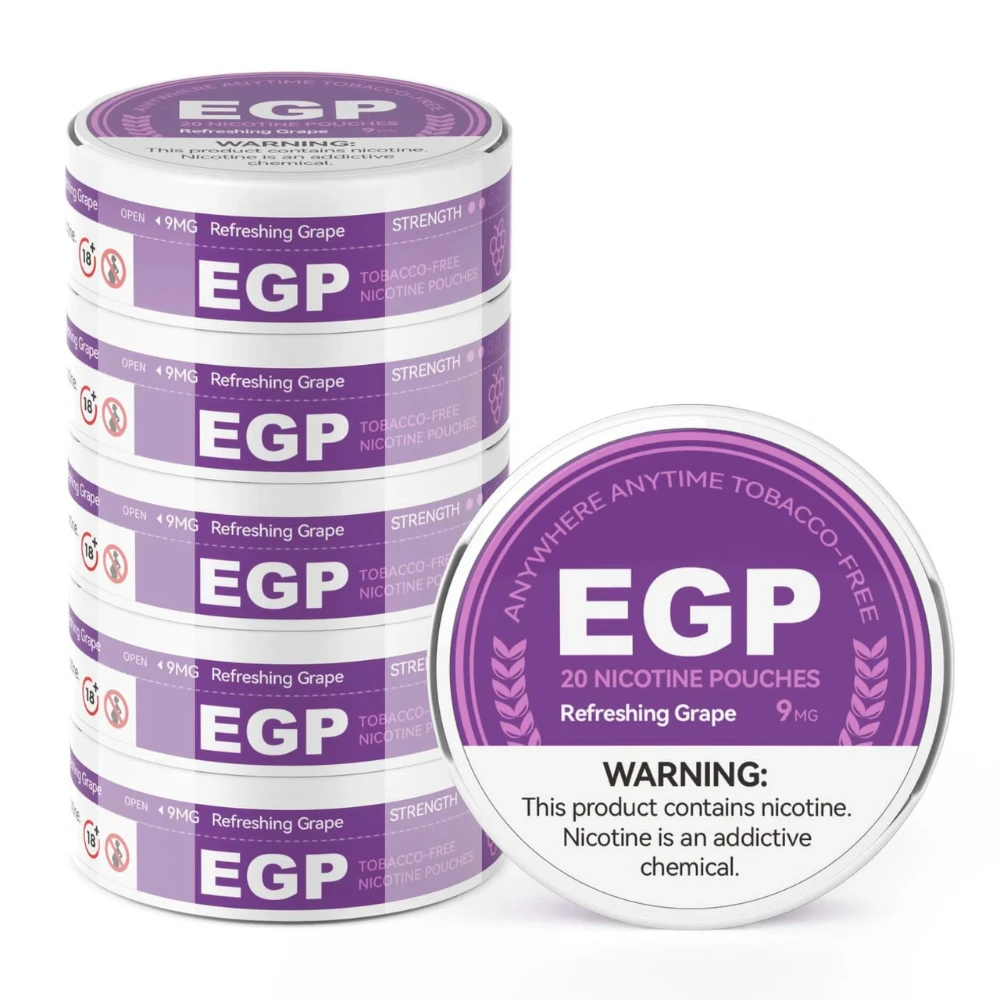 Best EGP Nicotine Pouch - Refreshing Grape Near me