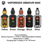 Best VAPORESSO Armour Max Pod Mod 220W Kit Near me in Dubai, UAE