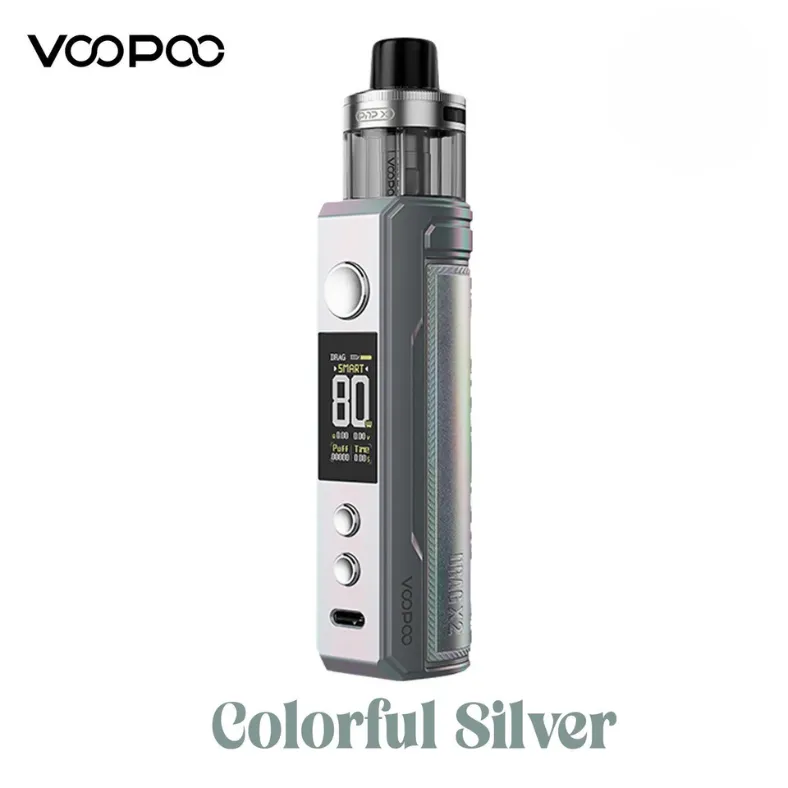 Best VOOPOO DRAG X2 Pod kit - Colorful Silver Near me