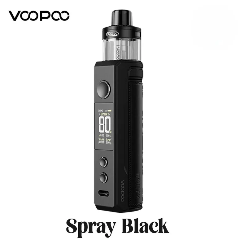 Best VOOPOO DRAG X2 Pod kit - Spray Black Near me