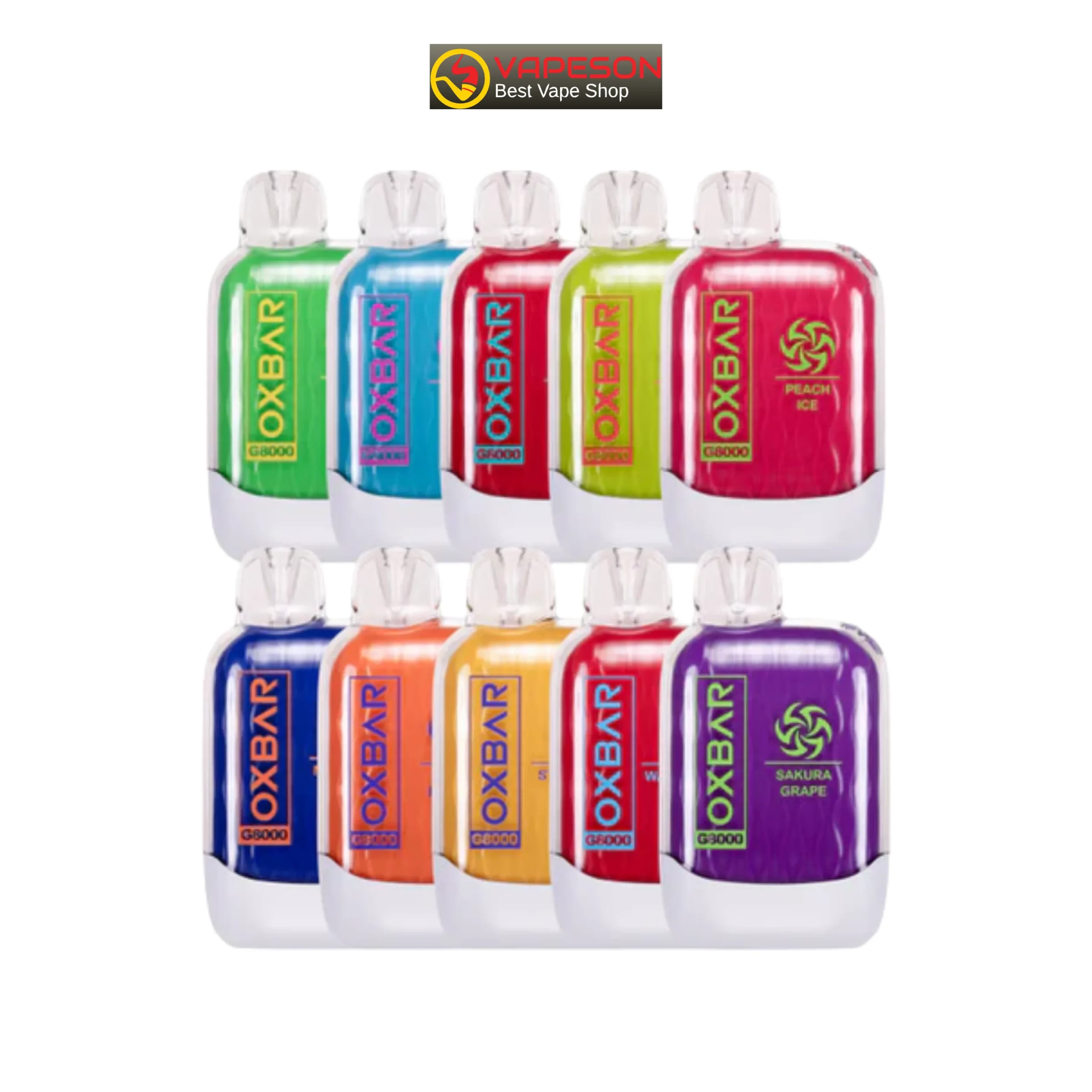 OXBAR G8000 Disposable Vape in UAE – 8000 Puffs & Bold Flavors